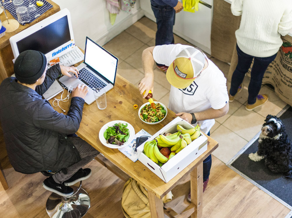 Heathly workplace lunch